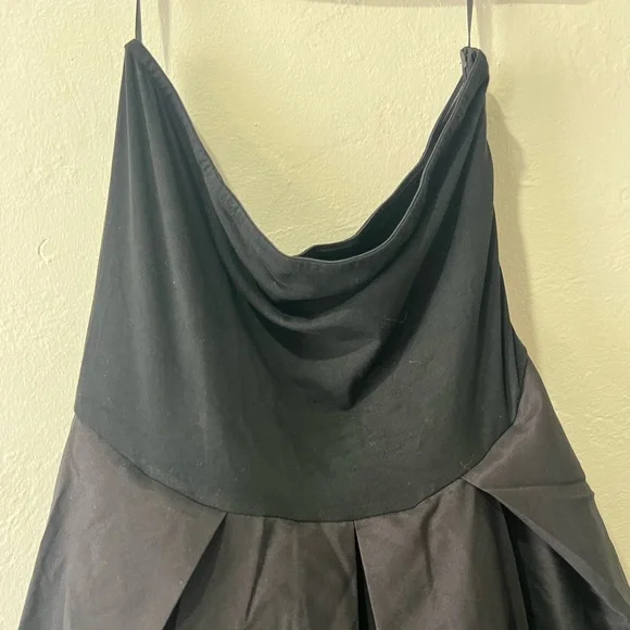 Commense Strapless Black Maxi Dress - Elegant Women's Evening Gown - Picture 4 of 9